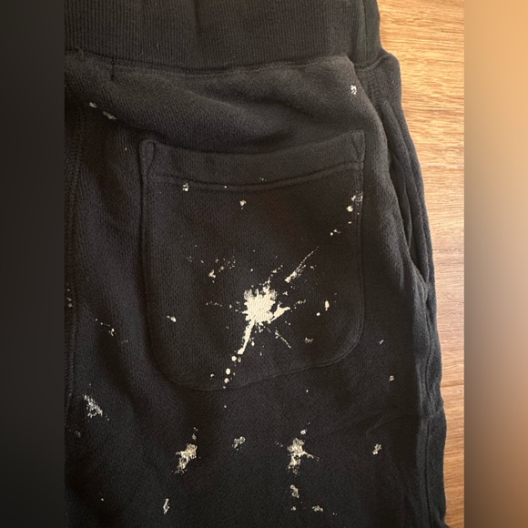 R13 Black Articulated Knee Sweatpants Size 25 - Picture 7 of 10